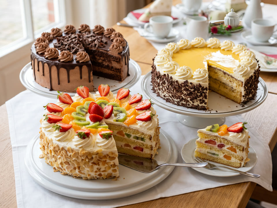 Torte für die Festtafel
